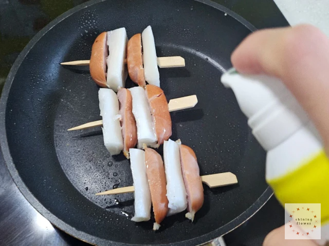 후라이팬-소떡소떡굽기