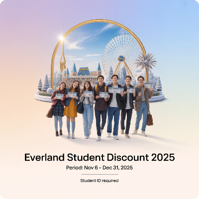 2025 에버랜드 수험생 할인 프로모션 기간 이미지