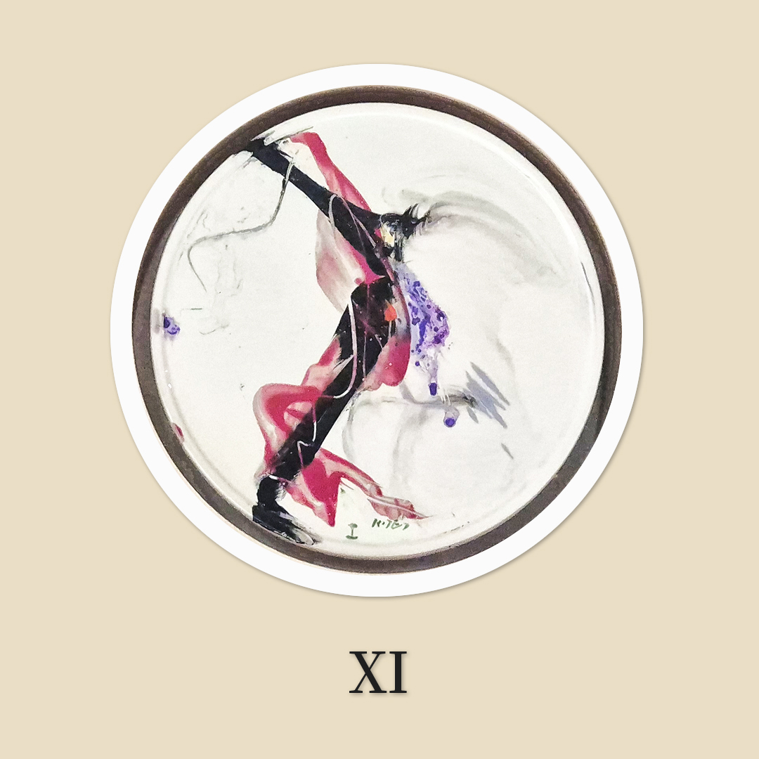 신봉동성당 김인중 신부의 스테인드글라스 십자가의 길 제11처