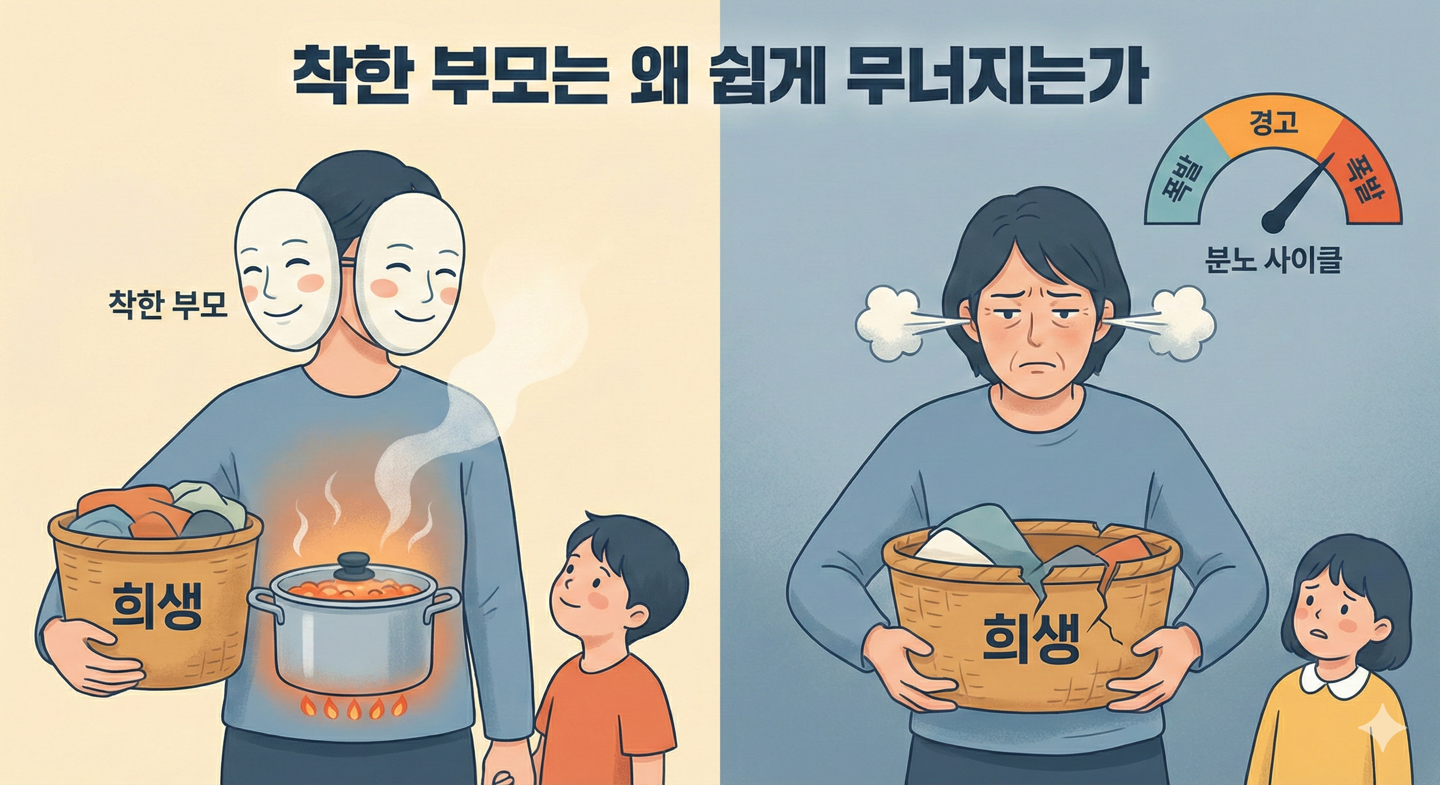 "난 왜 자꾸 아이에게 화를 낼까?" 착한 부모라는 가면 뒤에 숨겨진 위험한 시한폭탄