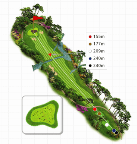 이스트 코스 5 Hole