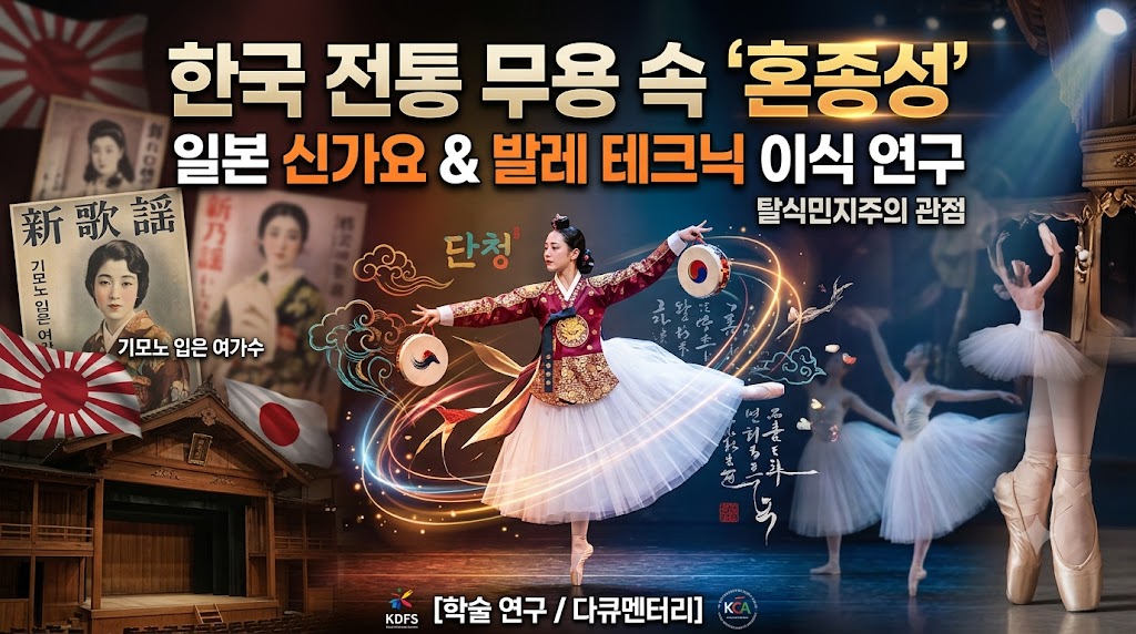 제국의 발끝과 신한복의 그림자: 탈식민지주의 시선으로 해부한 한국 전통 무용 속 일본 발레 테크닉의 이식과 혼종성의 딜레마