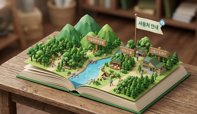 산림복지바우처 신청방법 10만원 사용처 잔액 조회 방법