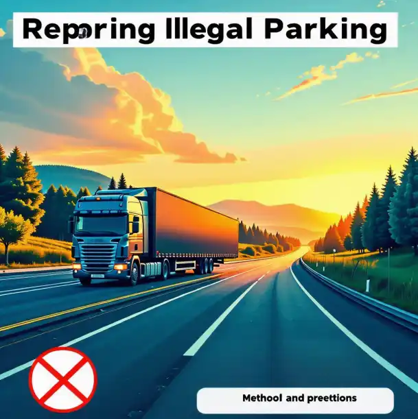 화물차 불법주차 신고 방법과 주의할 점