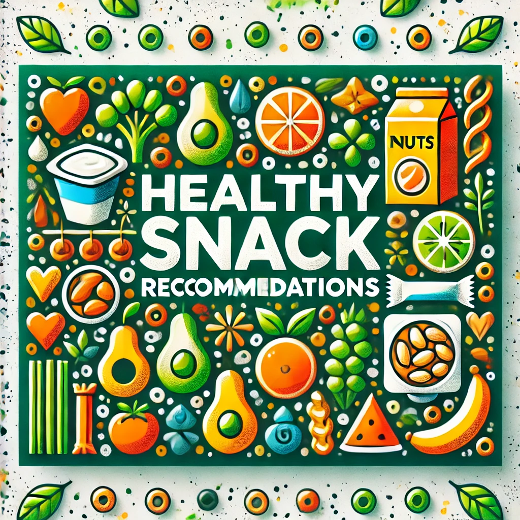 건강한 간식 추천