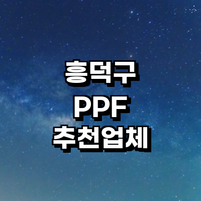 청주 흥덕구 ppf