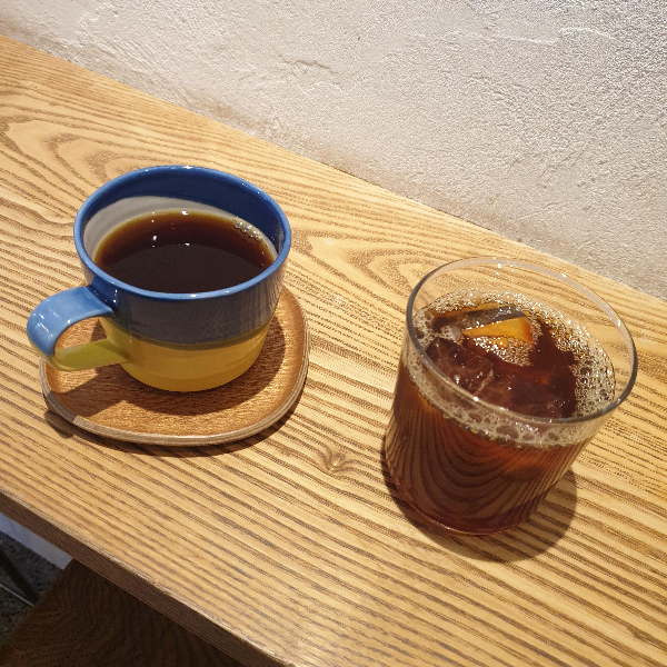 교토 카페 투어 ③ 구라스 교토 스탠드, 응 커피, 커피샵 마루야마_구라스 교토 스탠드_게이샤_아이스 아메리카노