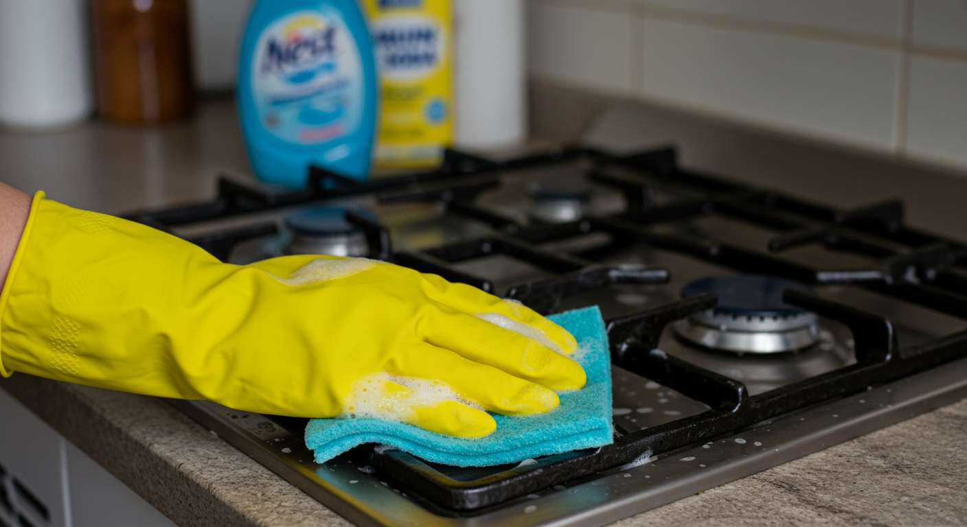 벼운 기름때 및 일상 청소