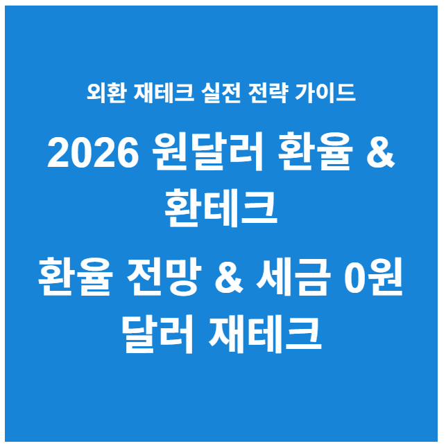2026 원달러 환율