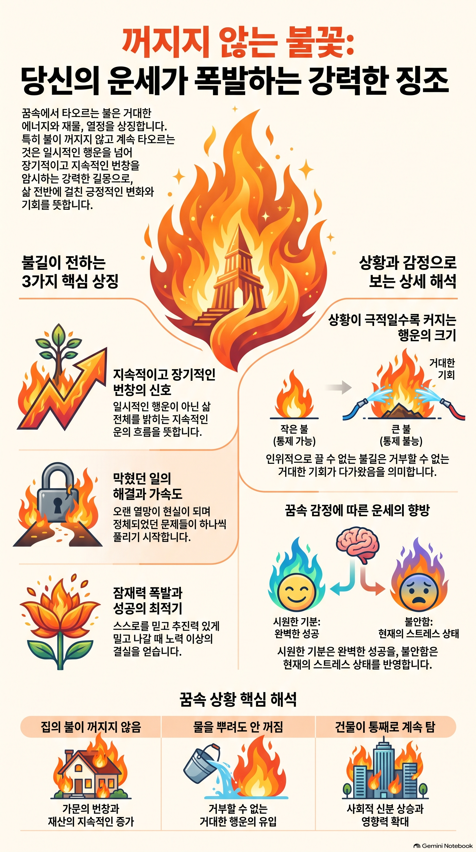 불이 꺼지지 않는 꿈