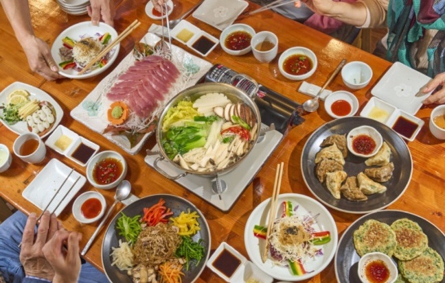 백반기행-충주-꿩요리-수안보대장군-꿩만두