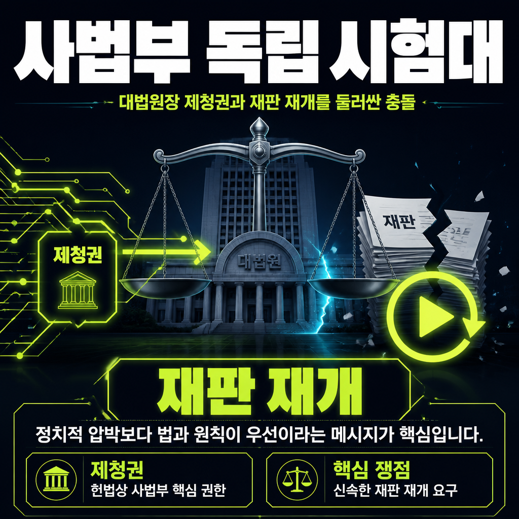 사법부 독립 시험대