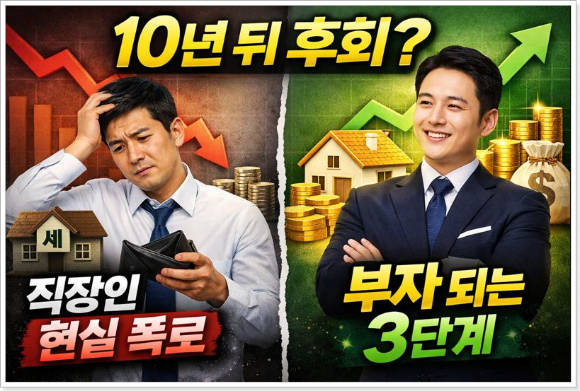 10년 일해도 자산이 그대로인 이유