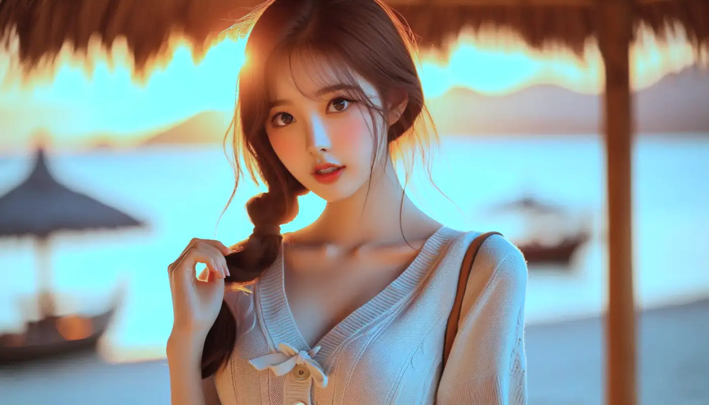 여름-해외여행-발리-관광하는-여성의-모습