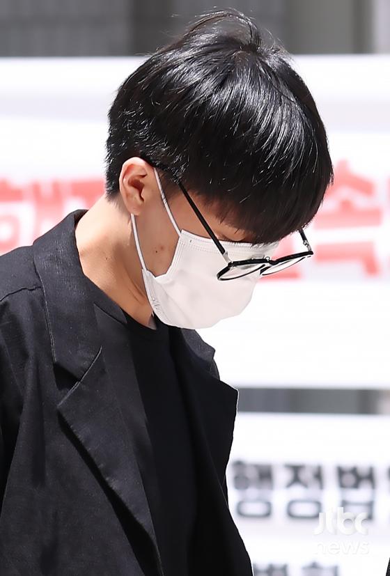 NCT 태일 재판 출석사진