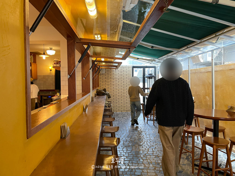 야외 테이블