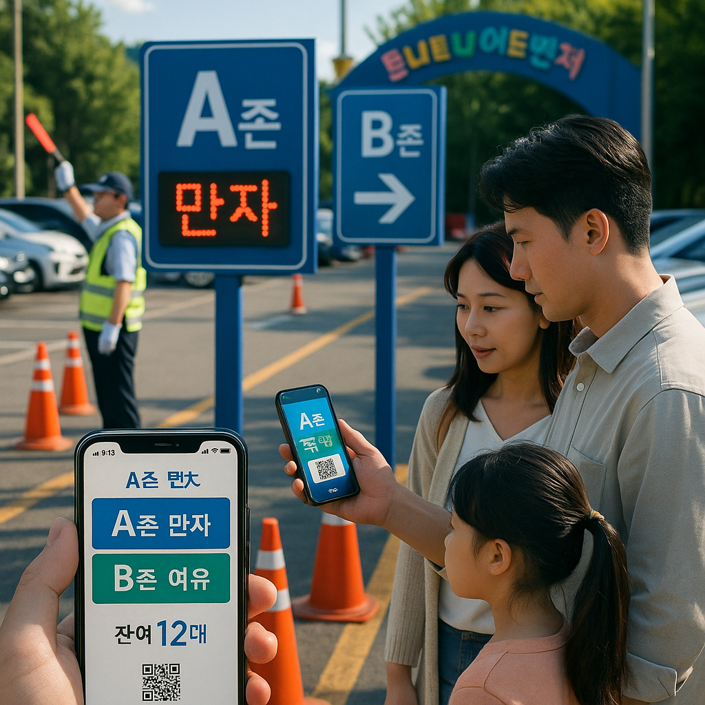 트니트니 어드벤처 방문 전 꼭 알아야 할 주차 이용 안내