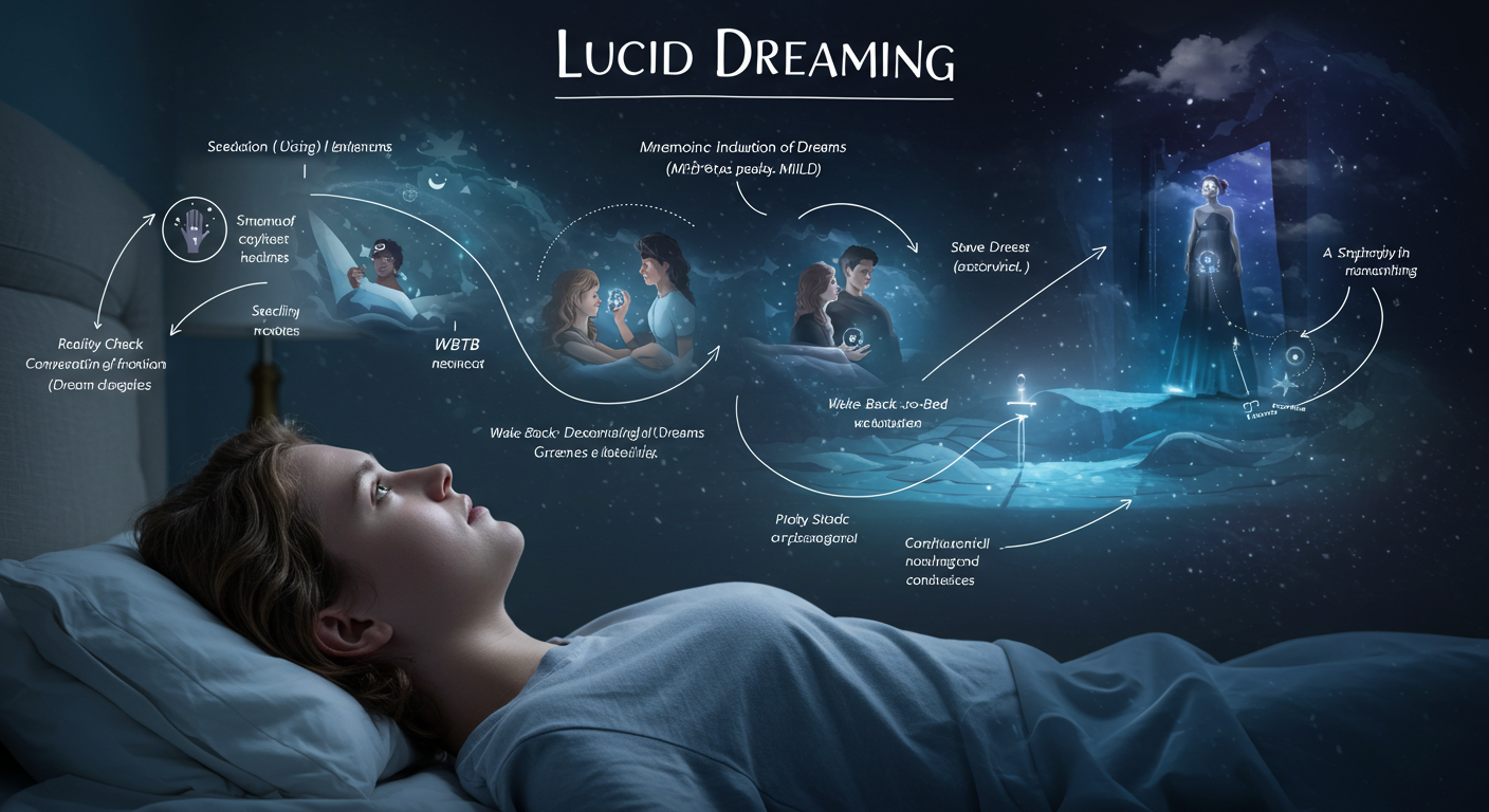 자각몽초입법 현실검증 루시드훈련 수면습관