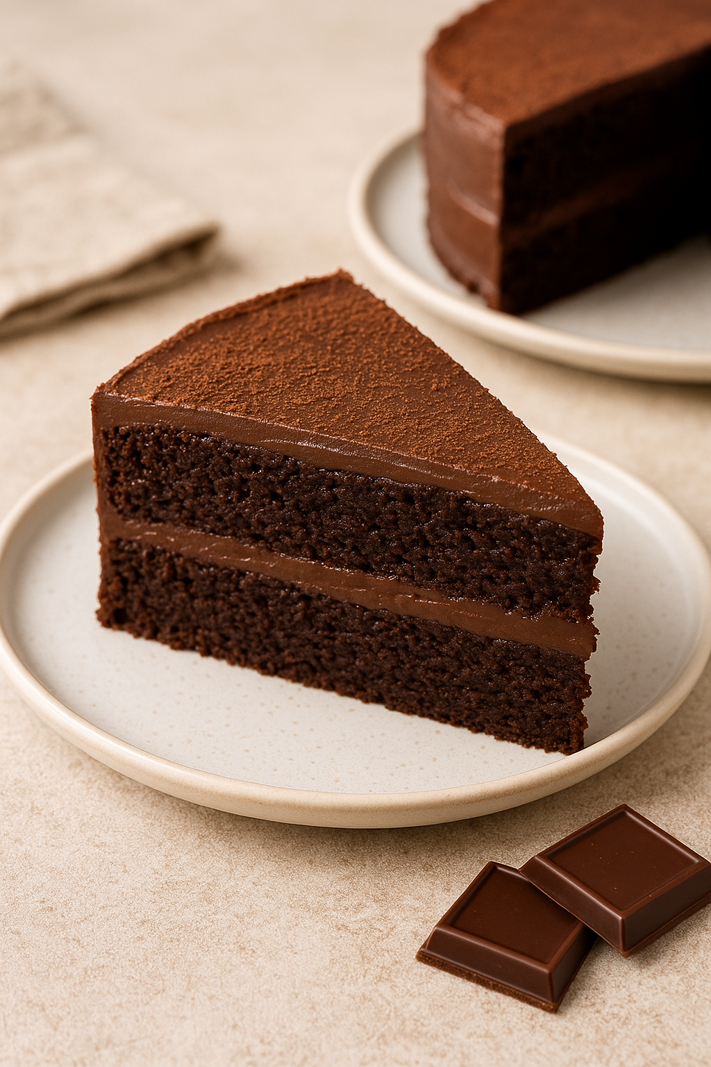 제로슈거 초콜릿 케이크