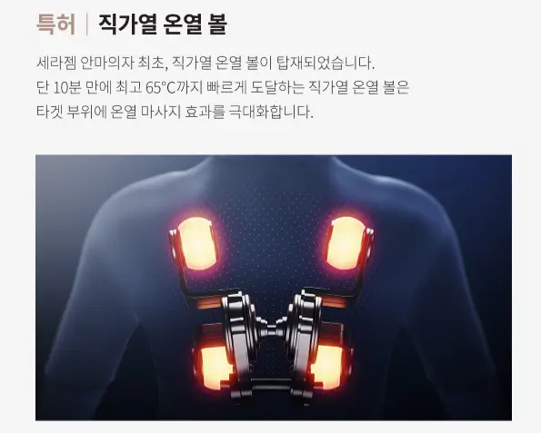 세라젬 직가열 온열 볼