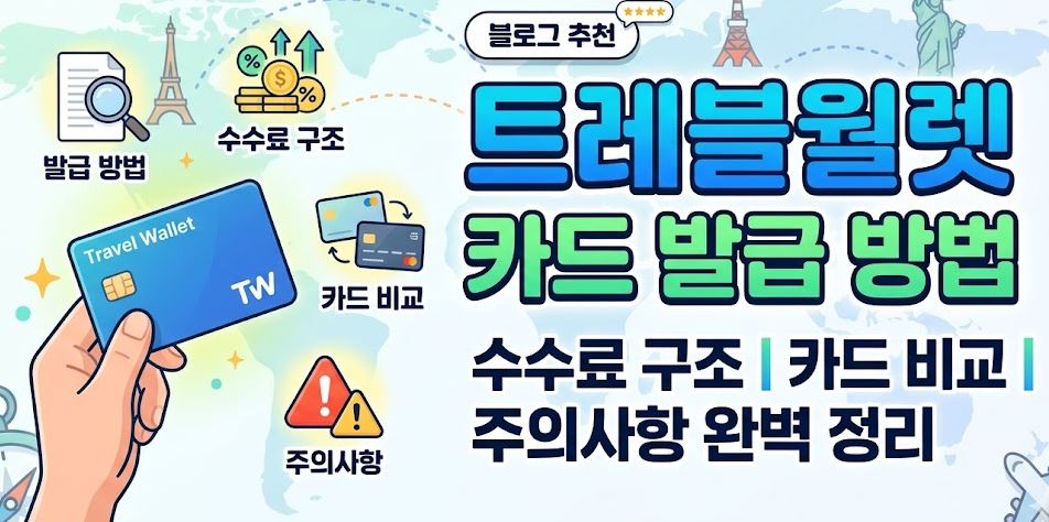 트레블월렛 카드발급 방법 썸네일사진