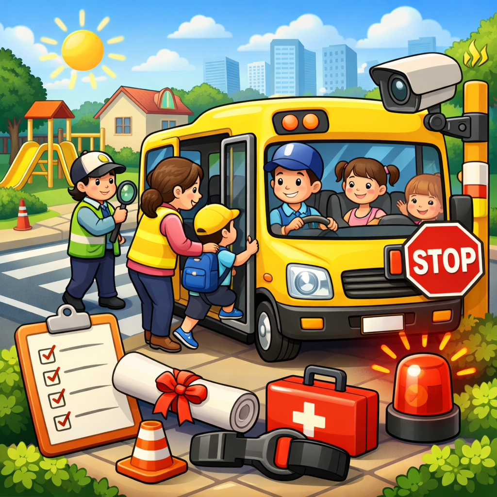 어린이통학버스 안전교육 온라인 신청방법 총정리｜차량 동승자교육 대상&middot;이수방법&middot;과태료까지 관련 사진