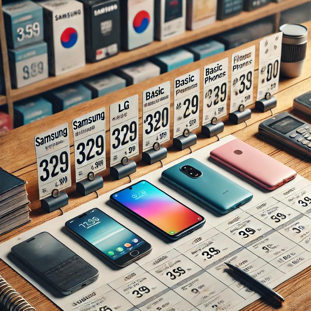 알뜰폰최저요금제비교