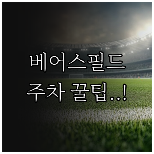 이천 베어스필드 주차 요금 및 경기장..