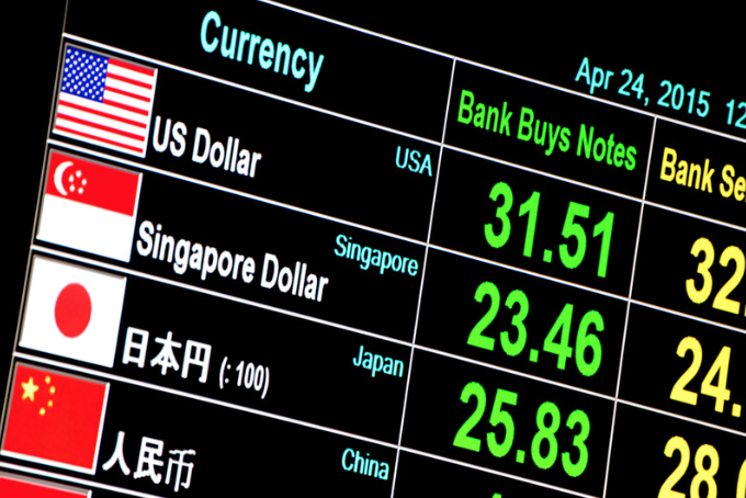 달러 환율 표시 사진