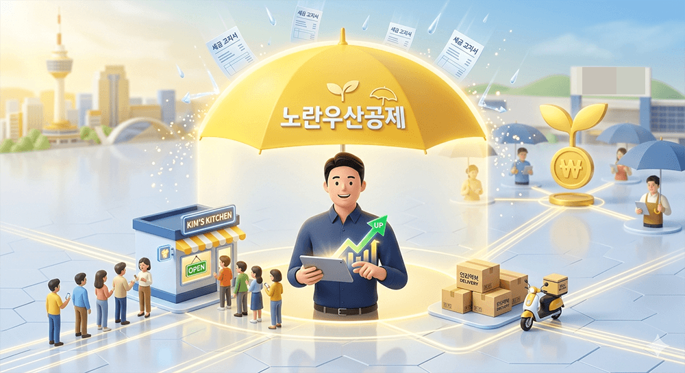 노란우산공제로 연 500만 원 공제받는 법