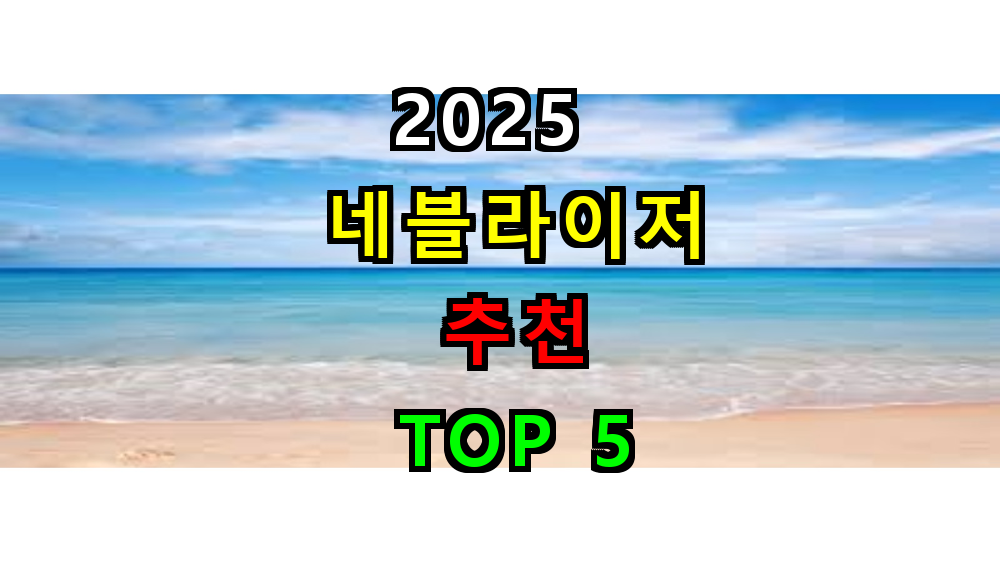 2025 네블라이저 추천 TOP 5