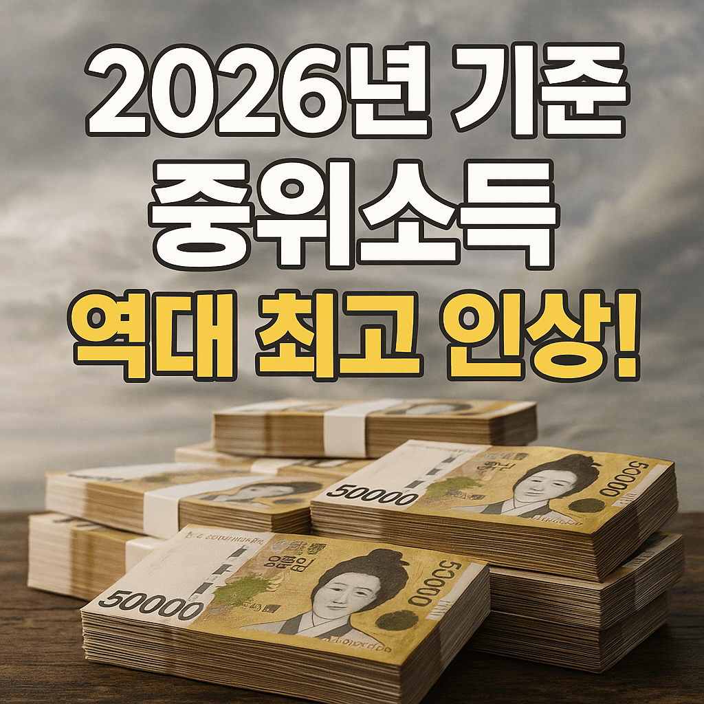 2026년 기준 중위소득