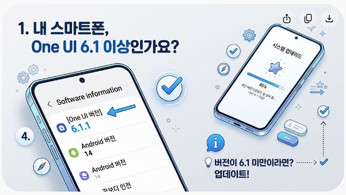 내 스마트폰도 적용될까? 갤럭시 One UI 버전 확인하기