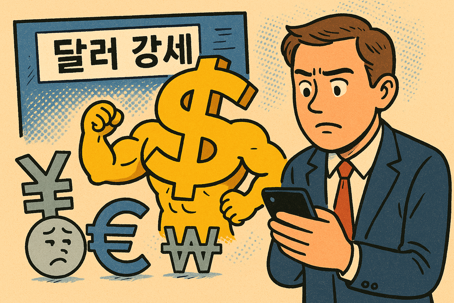 &lsquo;달러 강세&rsquo; 뉴스