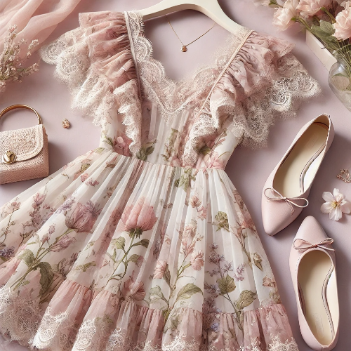 로맨틱한 페미닌 스타일