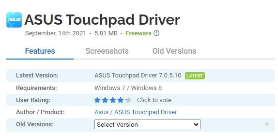 ASUS-Touchpad-Driver