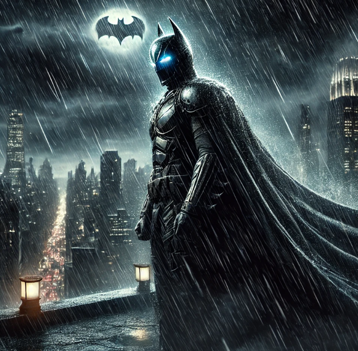영화 다크나이트 관련 AI이미지 첨부