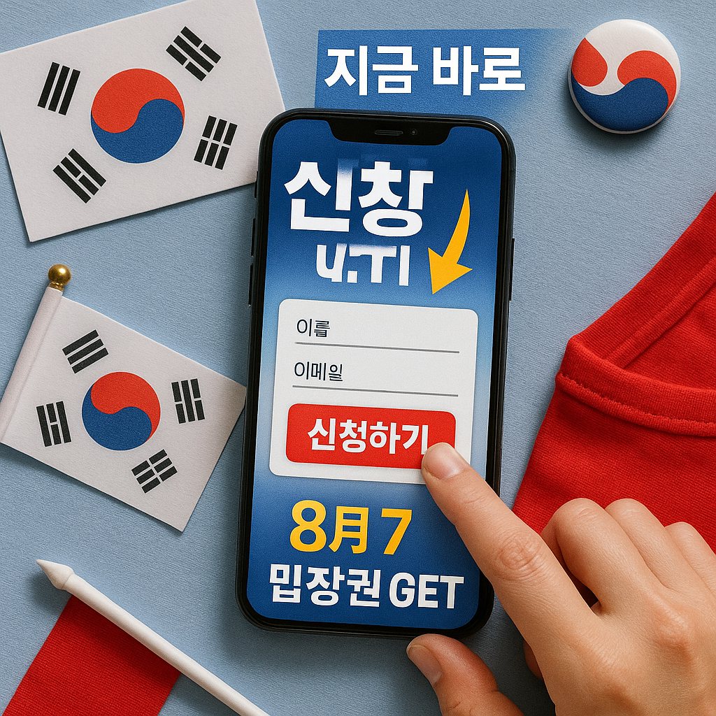 광복 80년 전야제 어디갈까? 두곳 신청방법 총정리