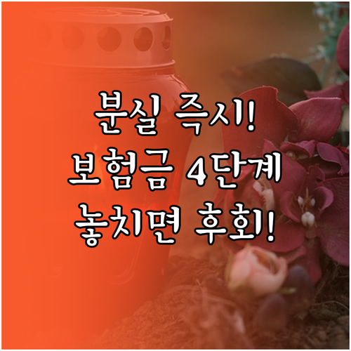 스마트폰 분실 시 보험 청구 즉시 처..