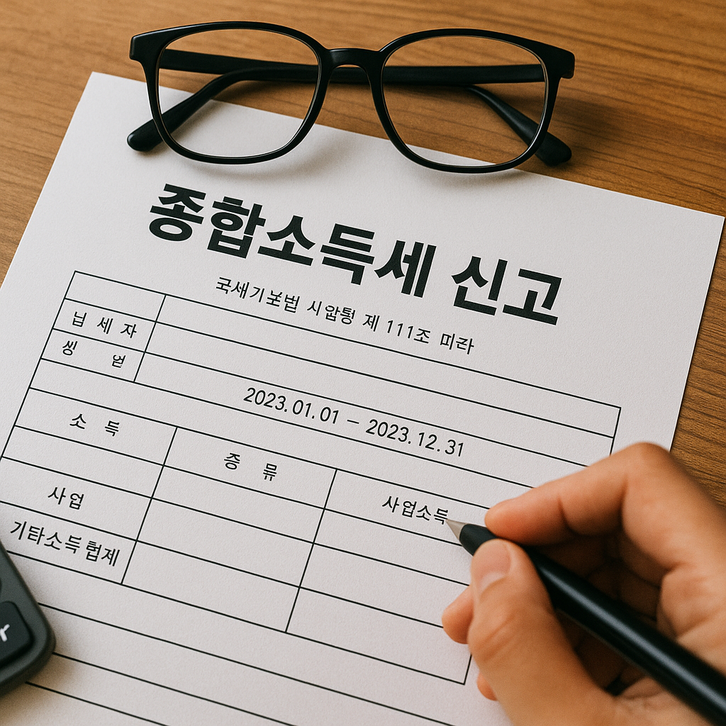 종합소득세 신고