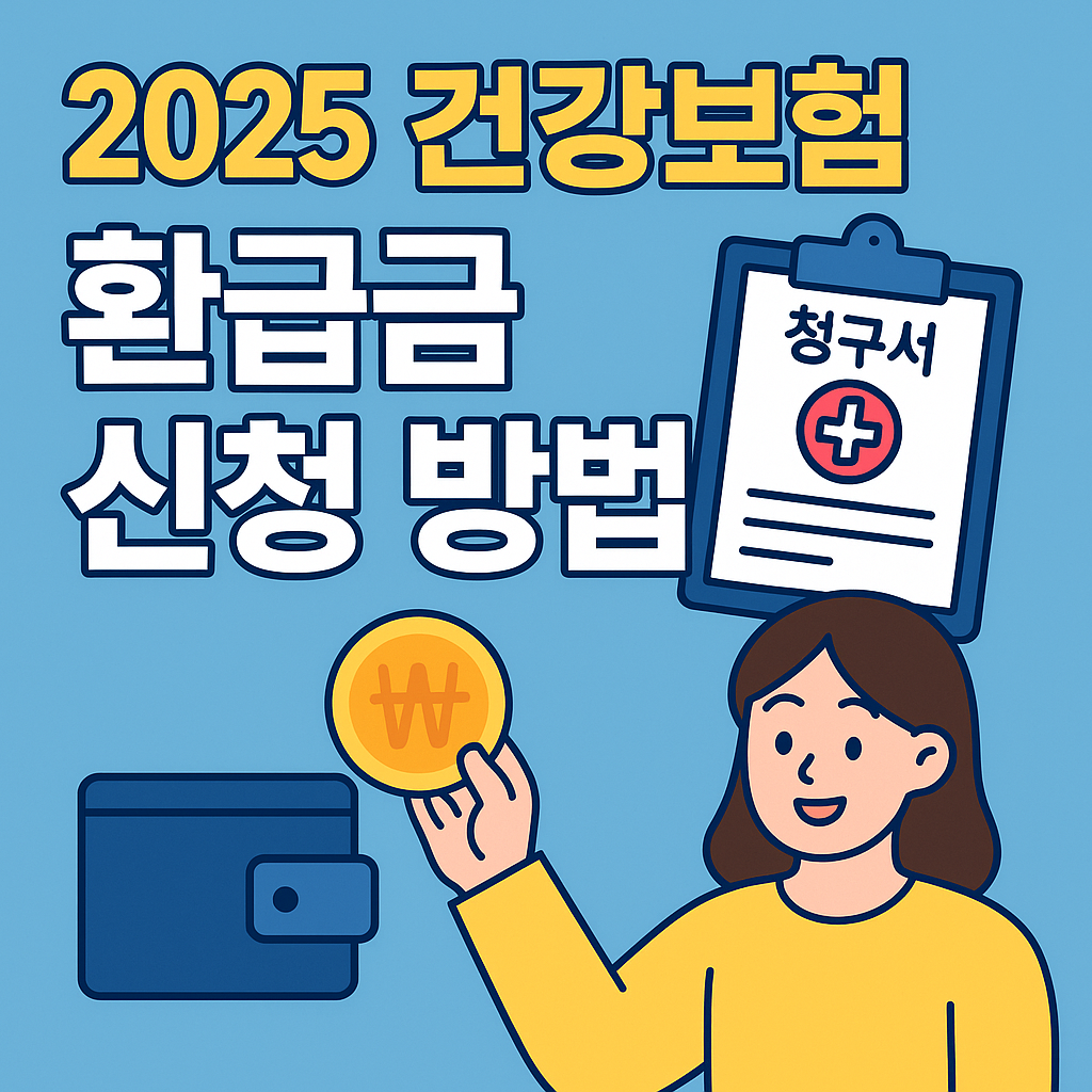 건강보험 환급금 신청 방법