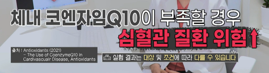 코엔자임큐텐의 효능