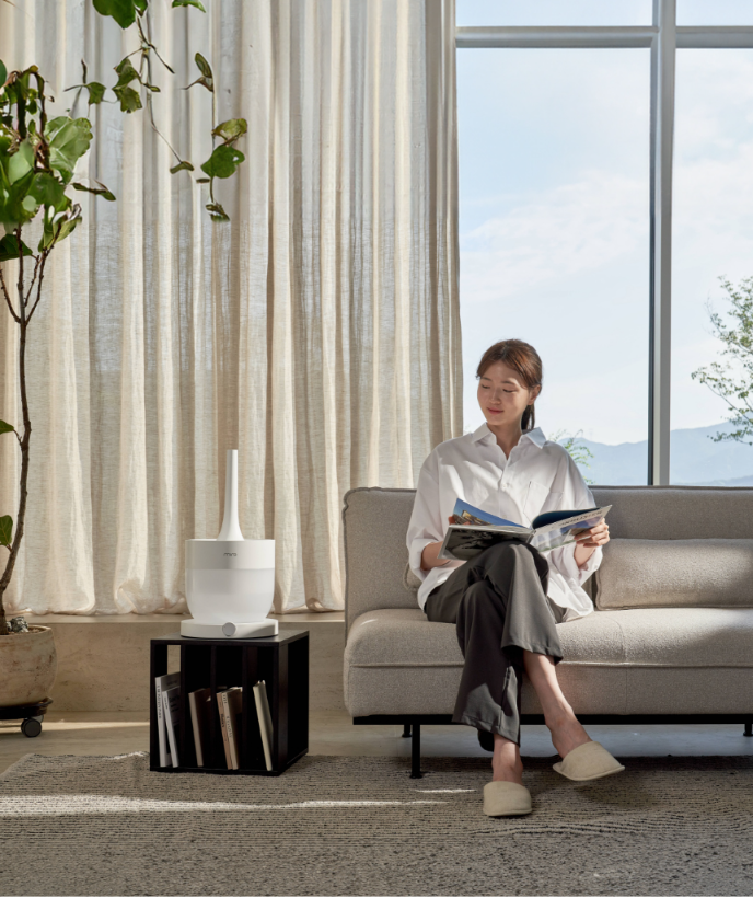 미로 가열식 가습기