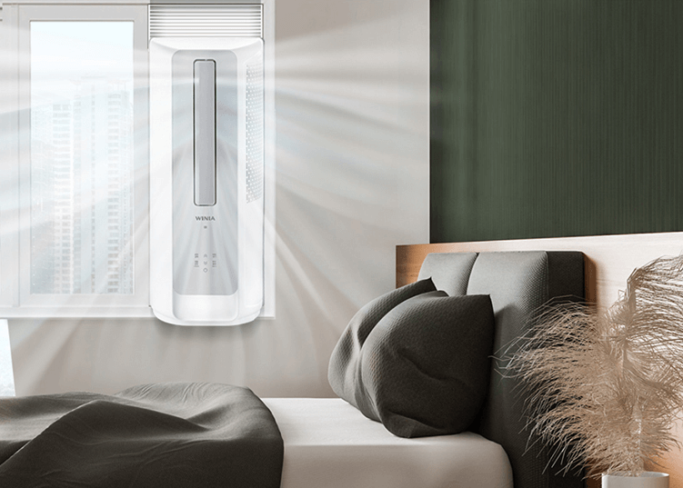 위니아 창문형 에어컨