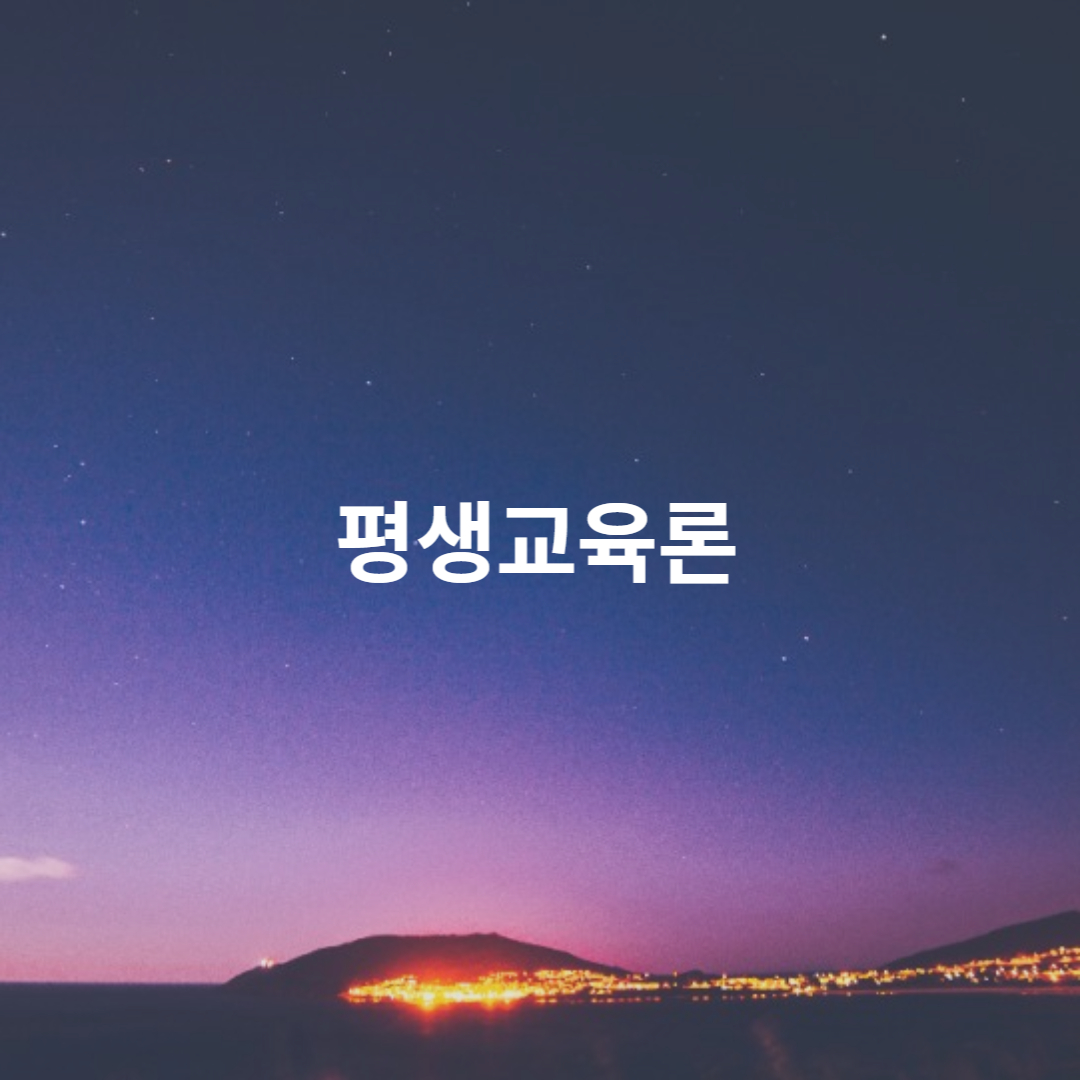 평생교육론