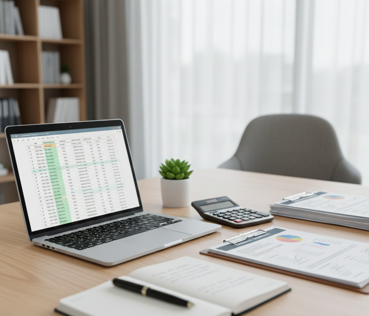 금융 자산 관리 및 회계 업무