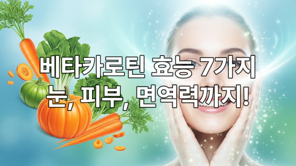 젊고 건강한 사람이 활력 넘치는 미소를 지으며 베타카로틴이 풍부한 채소와 과일에 둘러싸여 있는 모습