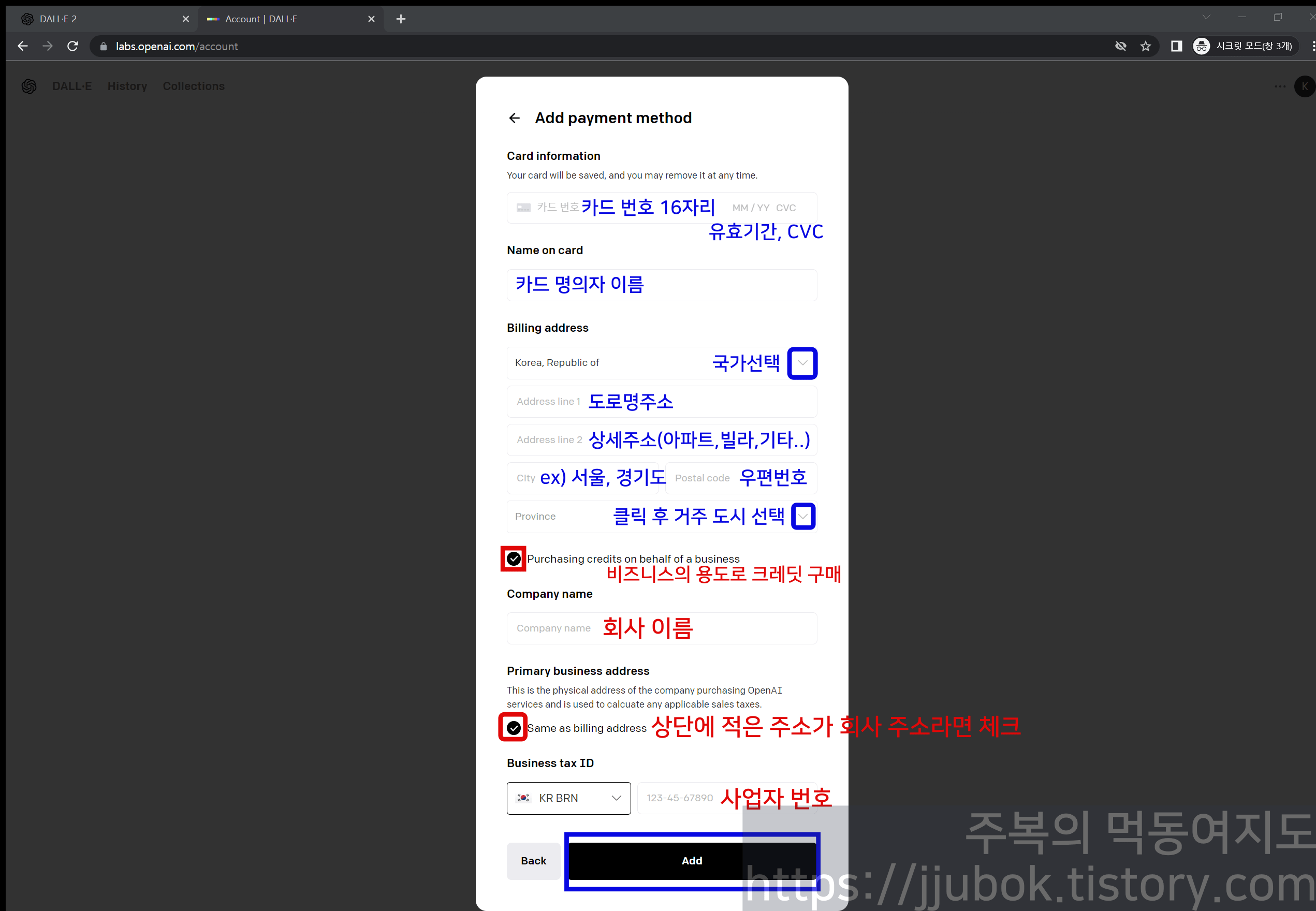 DALL-E-카드-정보-입력