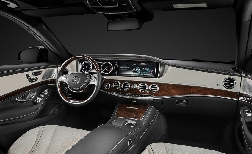 벤츠 S클래스 실내