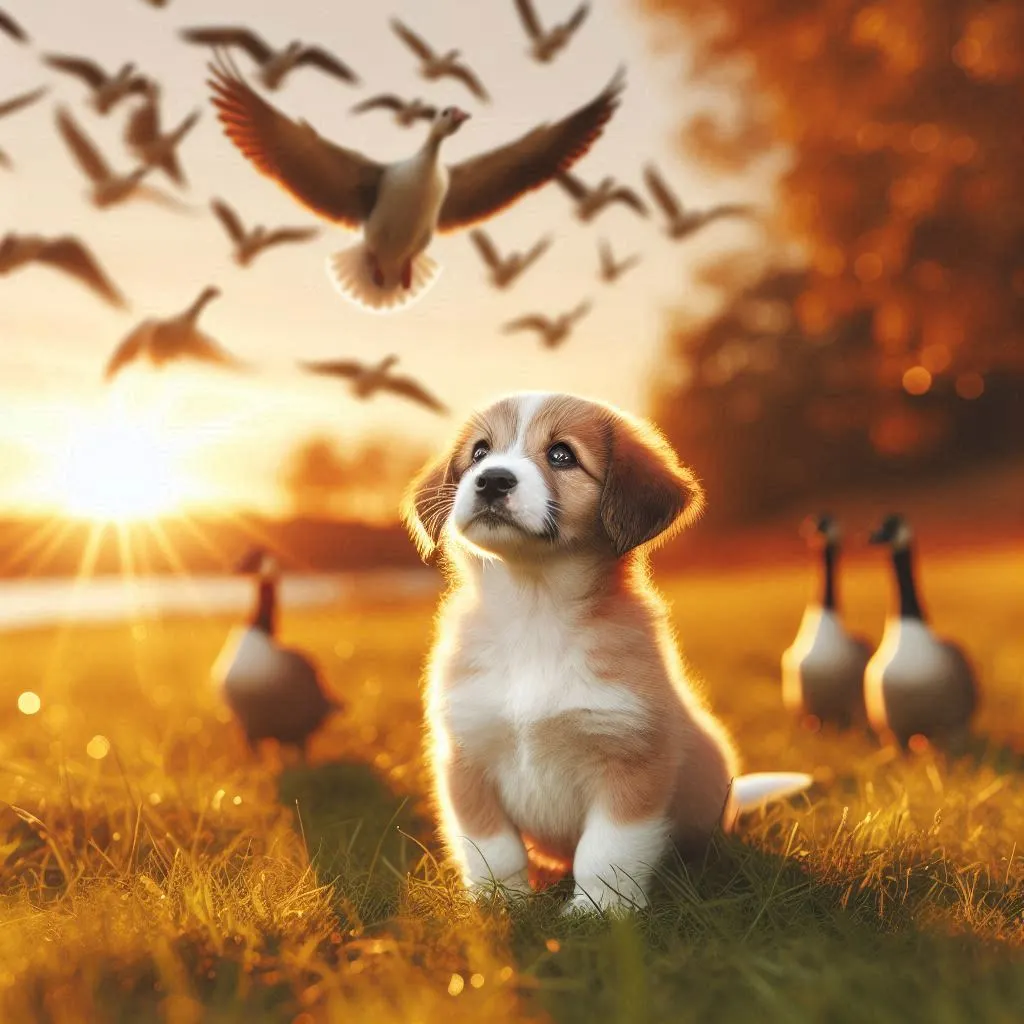 강아지 거위소리12